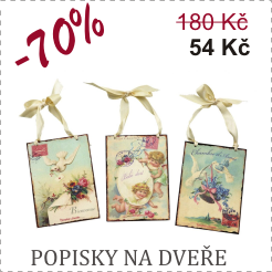 POPISKY NA DVEŘE